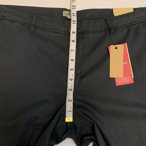 Woolrich Pant Women 14 Gray Sunday Chino Mid-Rise Skinny Lightweight New - Picture 9 of 10